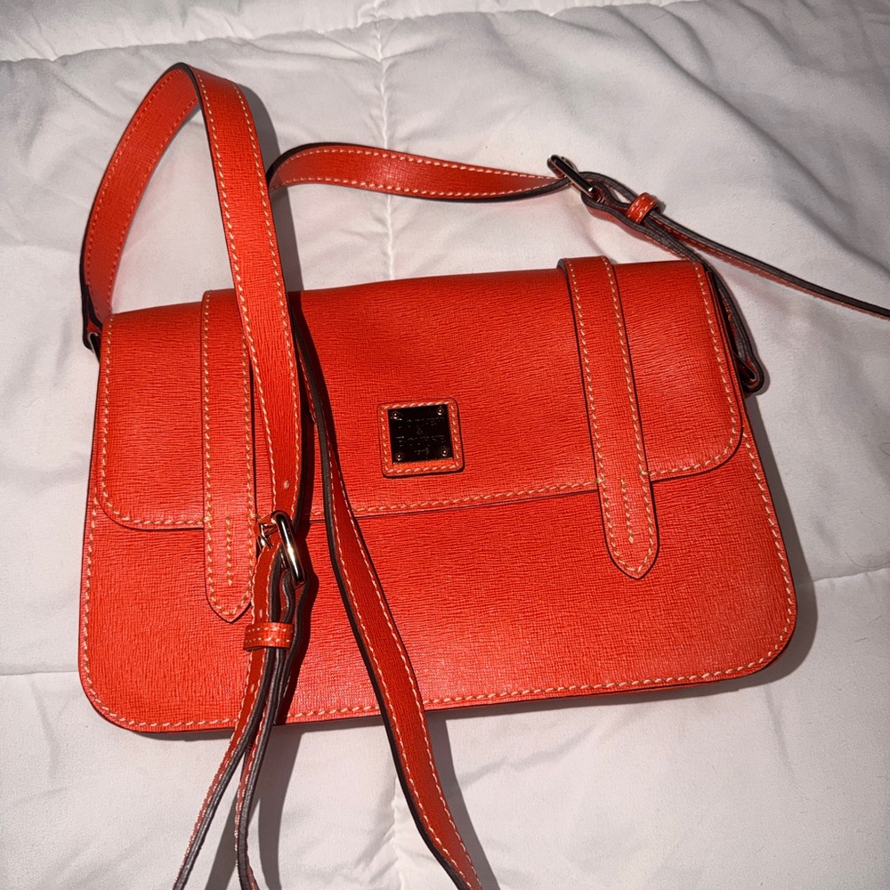 Dooney & Bourke  Vibrant Orange Crossbody Bag